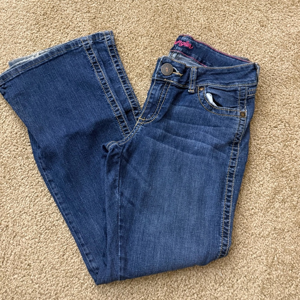 Wrangler Women's Indigo Wide Leg Jeans